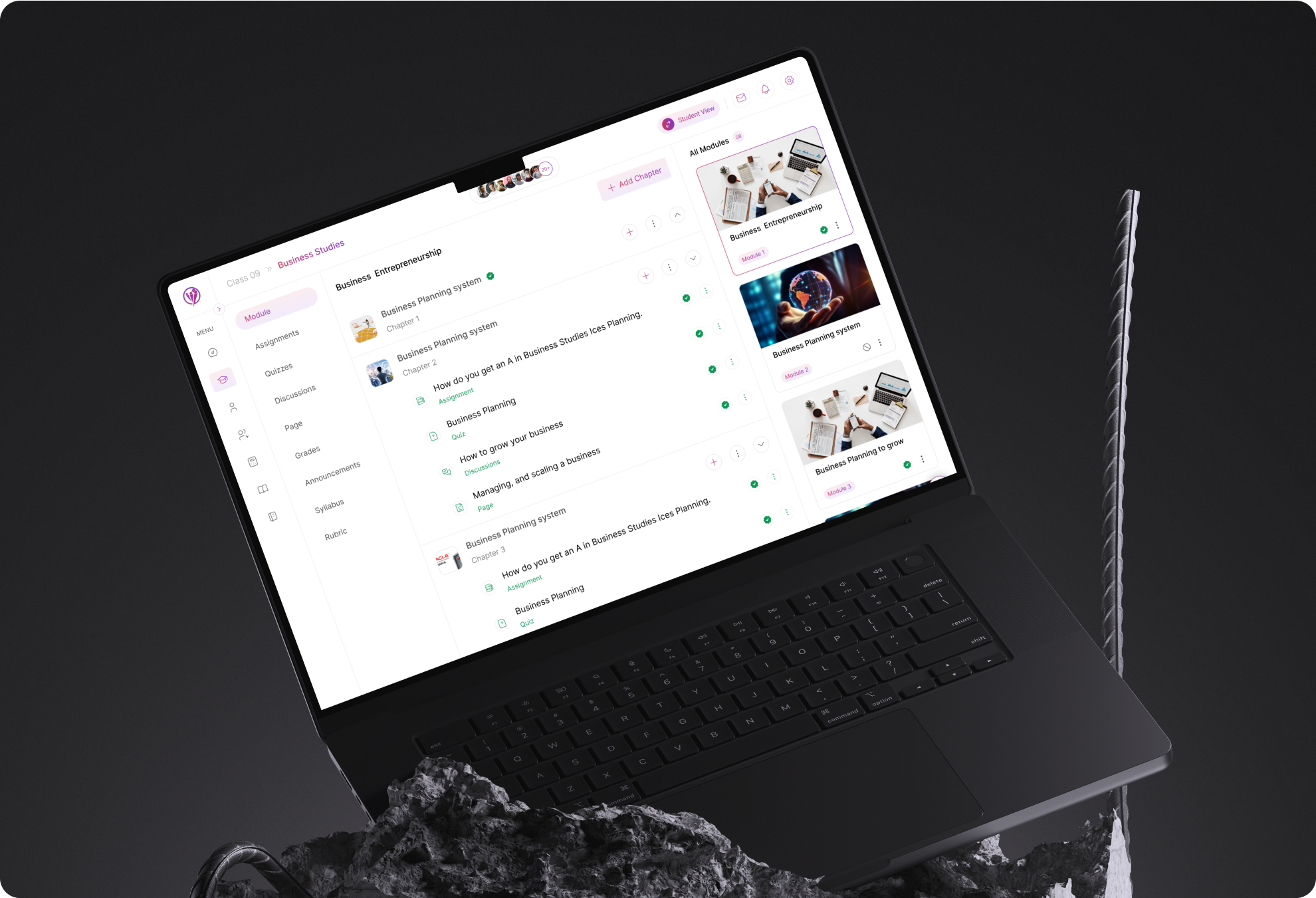 Project development screenshot - Student Diwan | Expert Squad